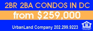 2BR/2BA Condos in DC From $259K