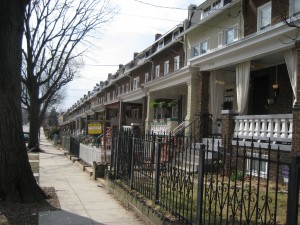 Row Houses in Petworth by Wayan Vota