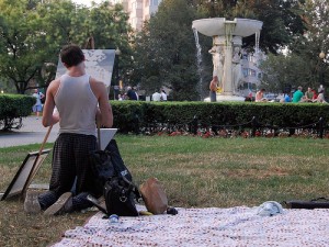 Artist in Dupont Circle by MVI