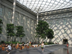 Atrium of National Portrait Gallery by Ken Lund